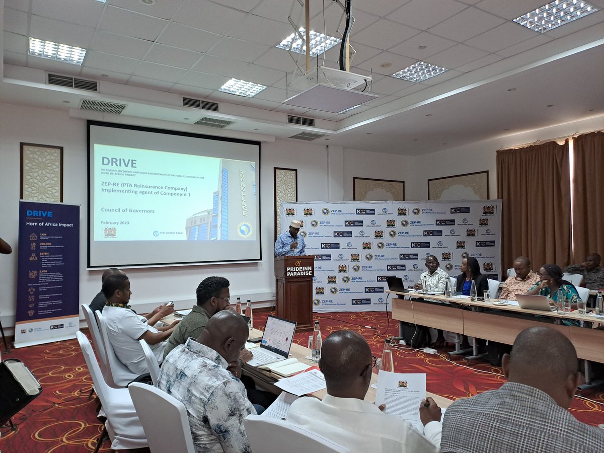@UtmostPrecision (@precisionutmost) on Twitter photo How can we De-Risk Inclusion & Value Enhancement of Pastoral Economies in the Horn of Africa? The #DRIVE project seeks to change the narrative of losses in the pastoral communities..<a href="/ZEPRE_PTAReins/">ZEP-RE (PTA Reinsurance Company)</a> <a href="/KDC_KE/">Kenya Development Corporation</a> <a href="/kilimoKE/">Ministry of Agriculture & Livestock Development</a> <a href="/WorldBankAfrica/">World Bank Africa</a> How can we De-Risk Inclusion & Value Enhancement of Pastoral Economies in the Horn of Africa? The #DRIVE project seeks to change the narrative of losses in the pastoral communities..<a href="/ZEPRE_PTAReins/">ZEP-RE (PTA Reinsurance Company)</a> <a href="/KDC_KE/">Kenya Development Corporation</a> <a href="/kilimoKE/">Ministry of Agriculture & Livestock Development</a> <a href="/WorldBankAfrica/">World Bank Africa</a>