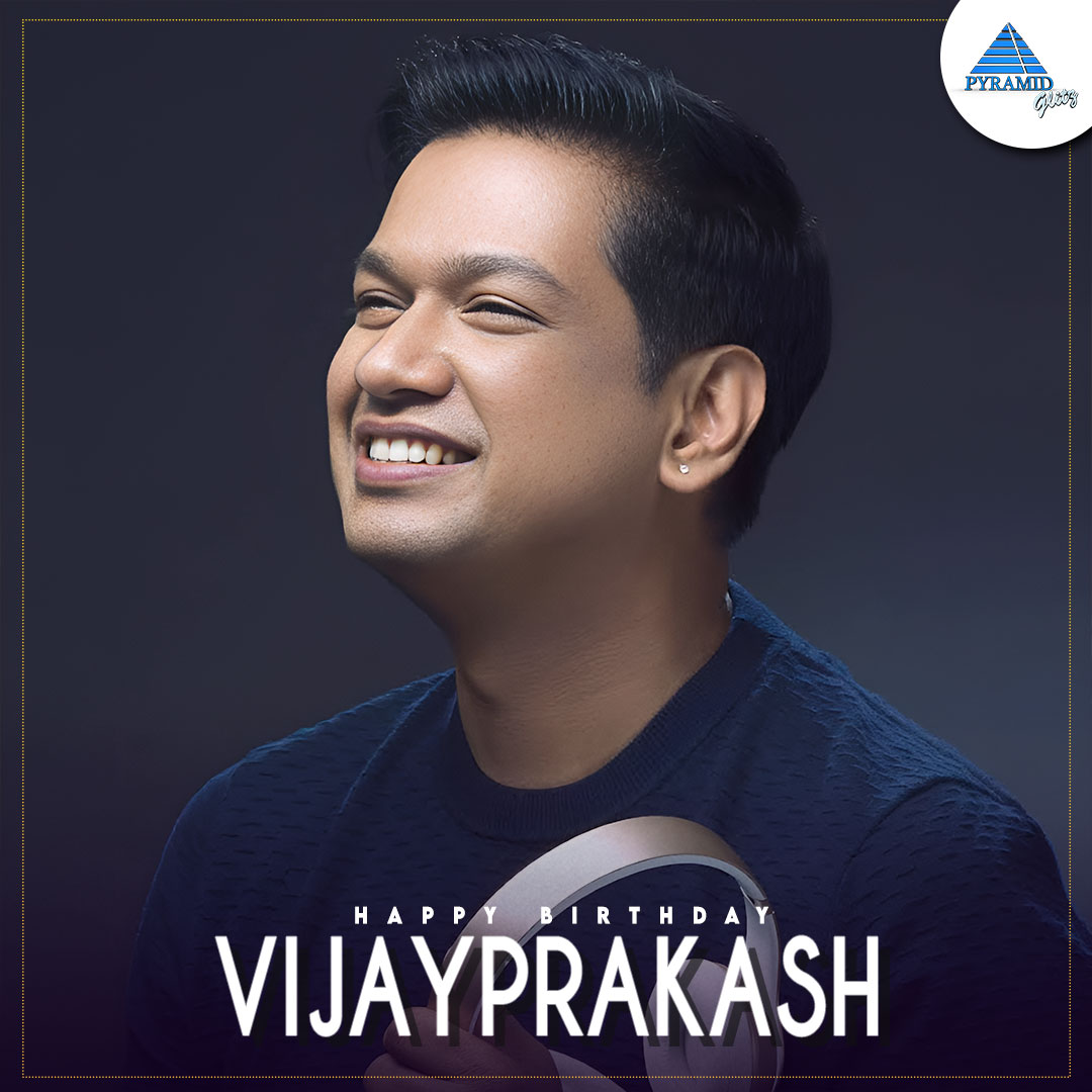 Here's Wishing playback singer #VijayPrakash a Very Happy Birthday 🥳
#HBDVijayPrakash #HappyBirthdayVijayPrakash #PyramidGlitz