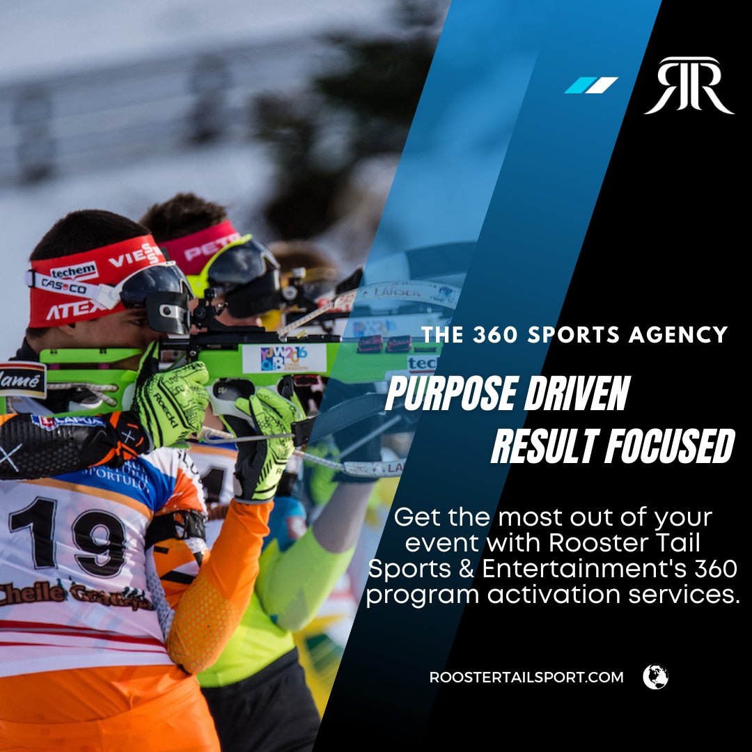Get the most out of your event with Rooster Tail Sports & Entertainment's 360 program activation services. #EventActivation #360Program #RoosterTailSportsEntertainment #sports # event #sideevents #entertainment #impact #audience #fans #public