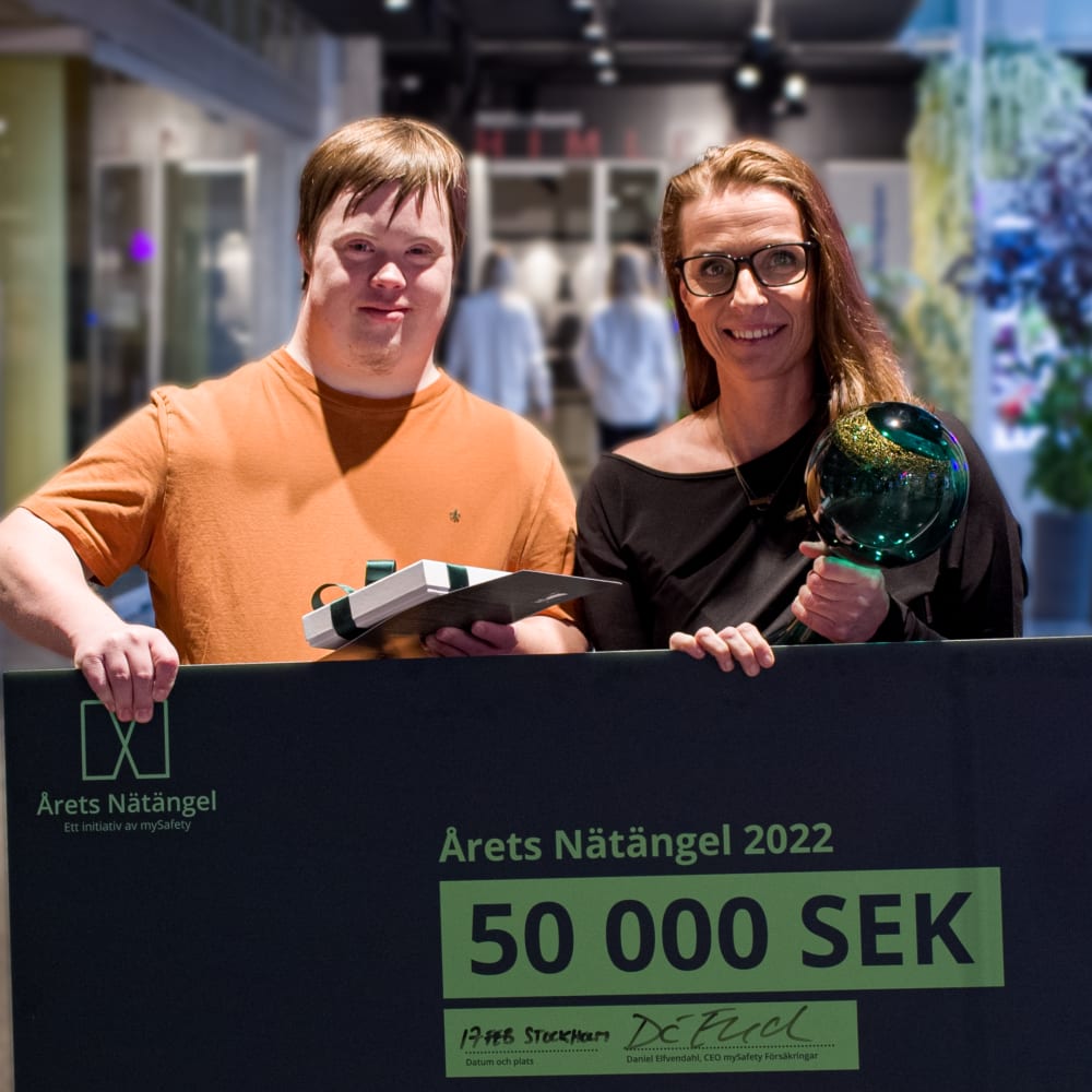 Podduon bakom #Olikaärbäst utsedda till Årets Nätängel 2022 mynewsdesk.com/se/mysafety/pr…