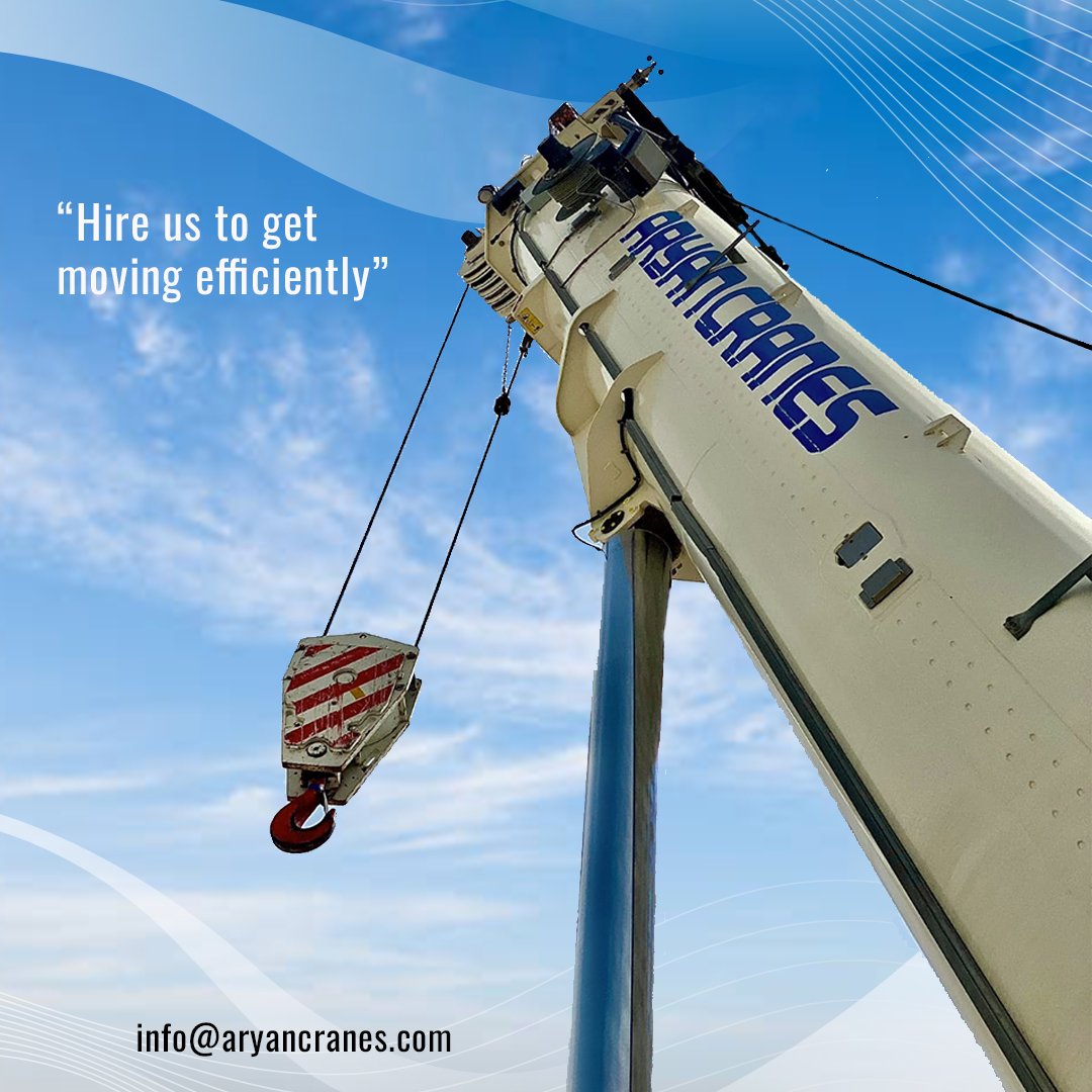 AryanCranes's tweet photo. "Hire Us To Get Moving Efficiently"

Aryan Cranes one of the best and well-known Heavy Equipment Company located in Qatar.

🔥Hashtags
#MobileCrane #Doha #Qatar #QatarProjects #QatarConstruction #QatarEquipment #Qatarliving #DohaQatar #AllTerrainCrane #TruckCrane #RTCrane  #aryan https://t.co/RBbqKXFswc