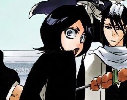 ⭒.⠀ late munday + shocked rukia