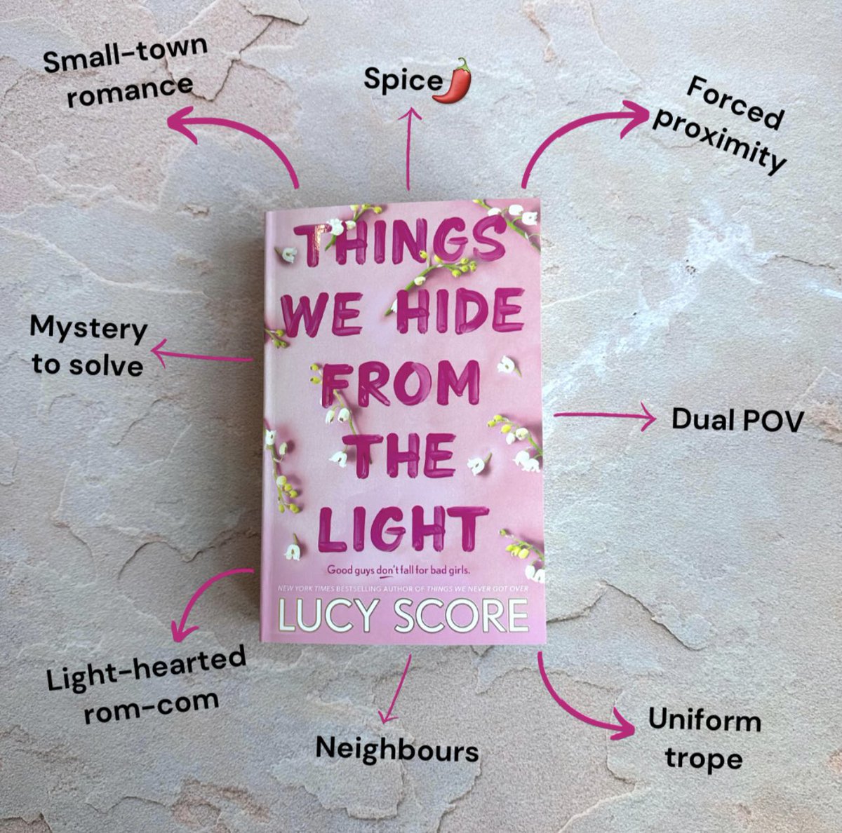 kimberleyatkins's tweet image. It’s here! #ThingsWeHideFromTheLight by superstar author #LucyScore is out now! This book is DEVASTATING in all the best ways - readers are going to lose their minds over Nash Morgan! 💖 amazon.co.uk/Things-Hide-Li… @HodderBooks