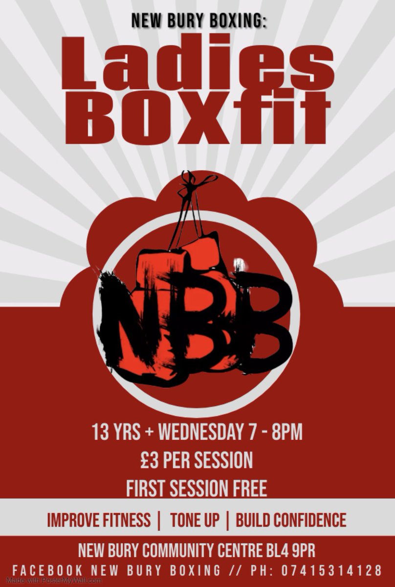 Girls and ladies 13+ classes starting Wednesday 1st March. Bookings required get in touch to book in 🥊💪🏻