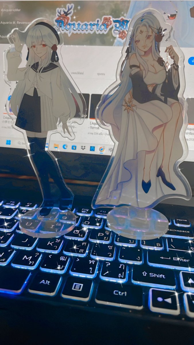 AquariaMer's tweet photo. ของถึงมือแล้วค่า  เดี๋ยวขอหาถุงมาเปลี่ยนที่ใส่สแตนดี้ก่อนค่ะรอบนี้แกงไม่ไหว https://t.co/mLUW6wgiS1