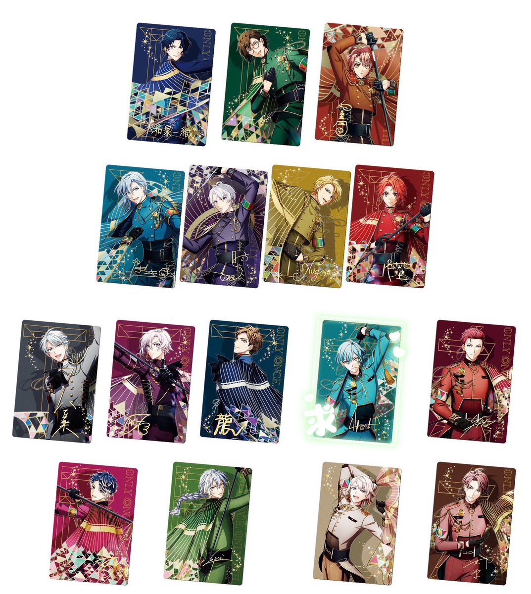 futaba_1_1's tweet photo. 【交換／仮約束】アイナナ ウエハース 20

譲￤一織 大和 三月 壮五 ナギ 陸 楽 天 龍之介 百 トウマ 巳波 虎於

求￤同種 悠 >>>>>> 環

10 BOX予約済🌟⋆꙳

環は悠含む場合のみ
キャラごとの枠交換
全て10枠有

千お声かけ中

BOX数近い方、纏めての方優先

お気軽にお声かけお願い致します🎀 https://t.co/0fVO5pmB80