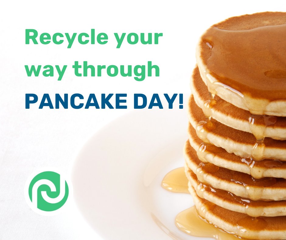 On Shrove Tuesday remember:

🥞 Plastic packaging can all be recycled.
🥞 Avoid food waste by using food up on your pancakes!
🥞 You can freeze extra pancakes and use them at a later date!

The Recycly team wishes you a fun-filled and waste-free Pancake Day!