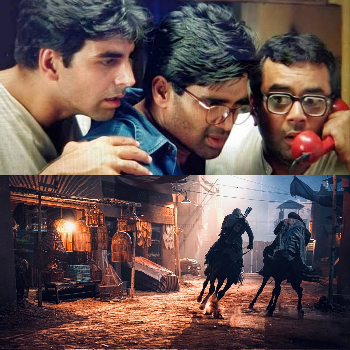 akki_dhoni's tweet photo. #AkshayKumar doing shooting of 2 biggest upcoming blockbusters #BMCM &amp; #HeraPheri3 ... Guys akki sir doing what we want but we need to support #Selfiee and other his movies fully so he stay in positive mood while shooting these biggies 😍🔥 https://t.co/OYOkCykG8b