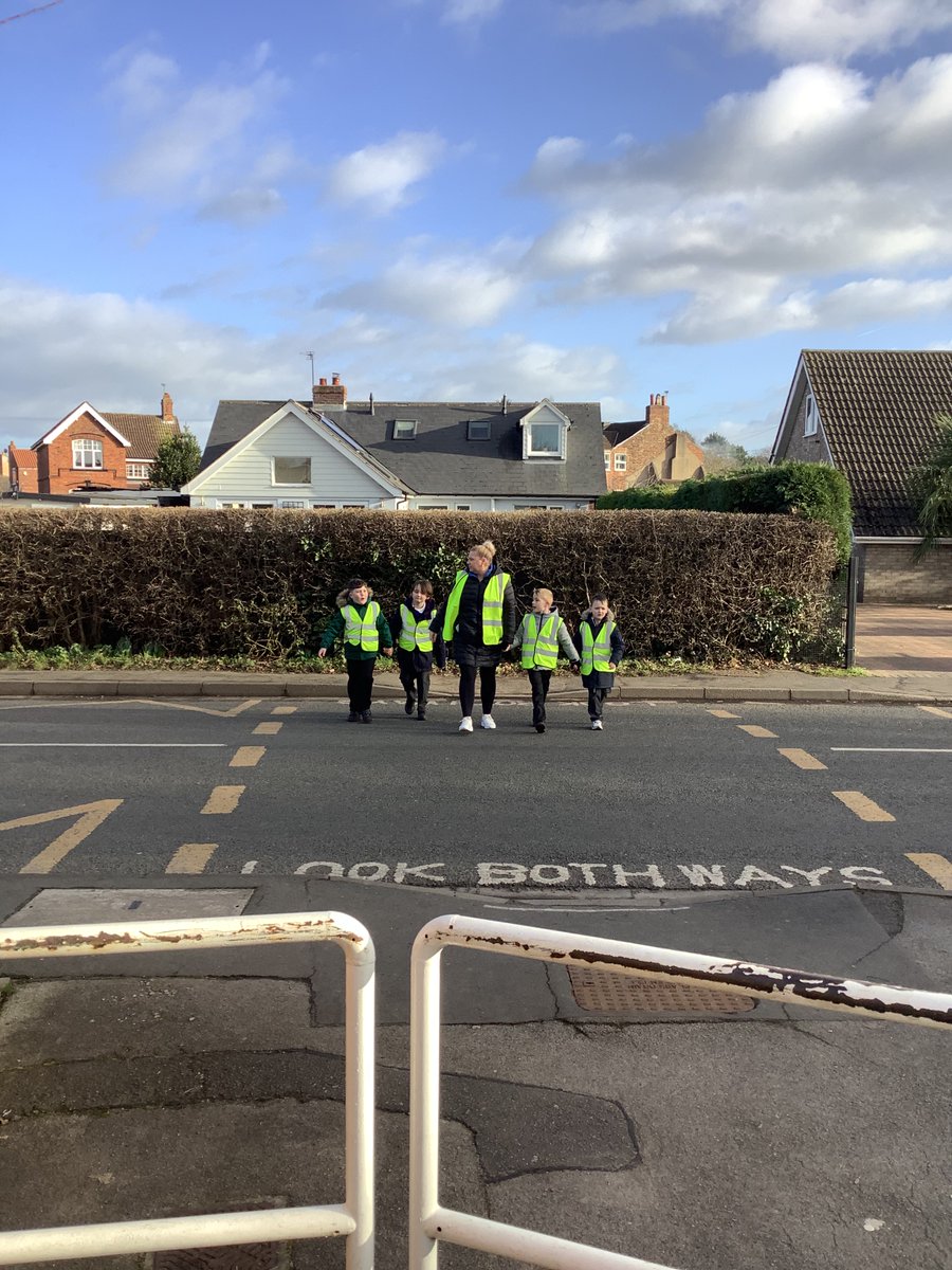 Year 3 enjoyed their Pedestrian Training