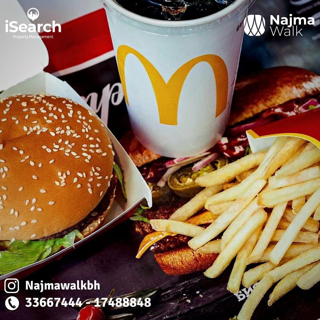 isearch_bh's tweet photo. Burgers and fries fix everything
@mcdonaldsbahrain @najmawalkbh
For Leasing &amp; Inquiry
Call on 33667444 – 17488848
#isearch #casaarabia #palmdrive #palmsquare #najmawalk #shopforrent #restaurants #kahramanmaras #gaziantep #turkey #syria #greece #earthquake #greek #turkish #syrian https://t.co/Lq2krovfpW
