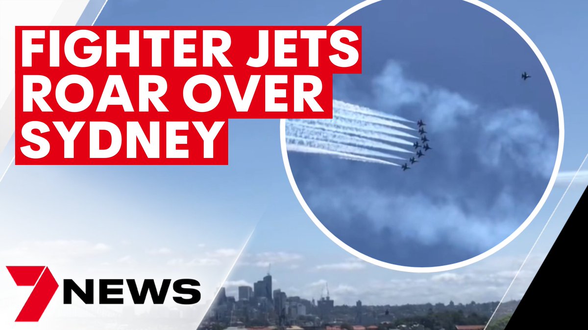 Many in Sydney were spooked today when 9 fighter jets came screaming low over the city in a cloud of smoke, and they weren't ours. Turns out, they were Korean. South, not North, and they came in peace. youtu.be/KaVLMNkg33Q #7NEWS
