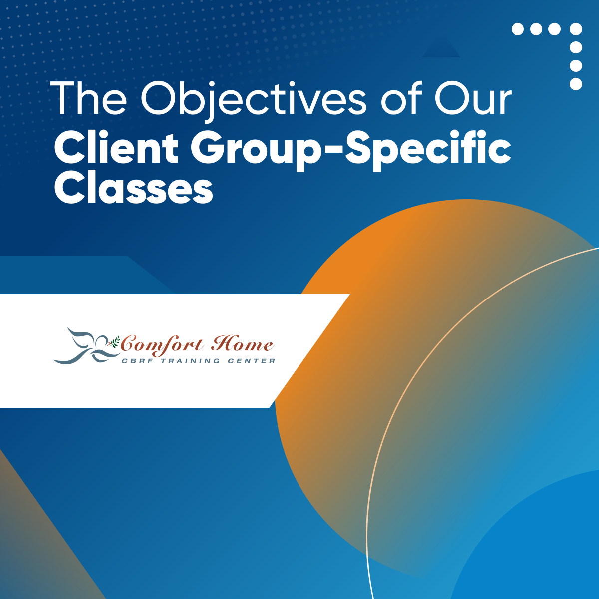 cbrftrainingc's tweet photo. With our client group-specific training here at Comfort Home CBRF Training Center, you'll get detailed information on the various demographics or sorts of care recipients you'll be working with. If you are interested, dial us!

#ClientGroupSpecificClasses #HealthcareServices https://t.co/CqbBIZQ4BZ