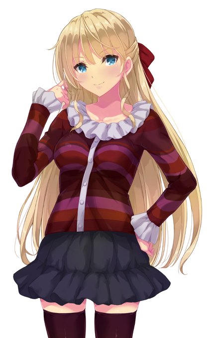 次回作に登場する、唯我独尊の金髪少女さんたっぷりツンデレる予定w 