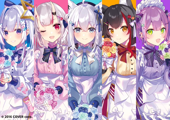 【お仕事】昨年の「hololive × ローソン」のキャンペーンにてカントリーマアムのパッケージイラストを描かせて頂いておりました!まだこちらから購入もできる?みたいです! 