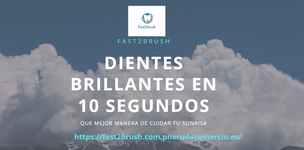 fast2brush's tweet photo. TU SONRISA MÁS BRILLANTE CON Fast2Brush
https://t.co/ShdFzCcDTM
#Fast2Brush #dienteslimpios #limpiezaDental https://t.co/EMJ9oTADjs