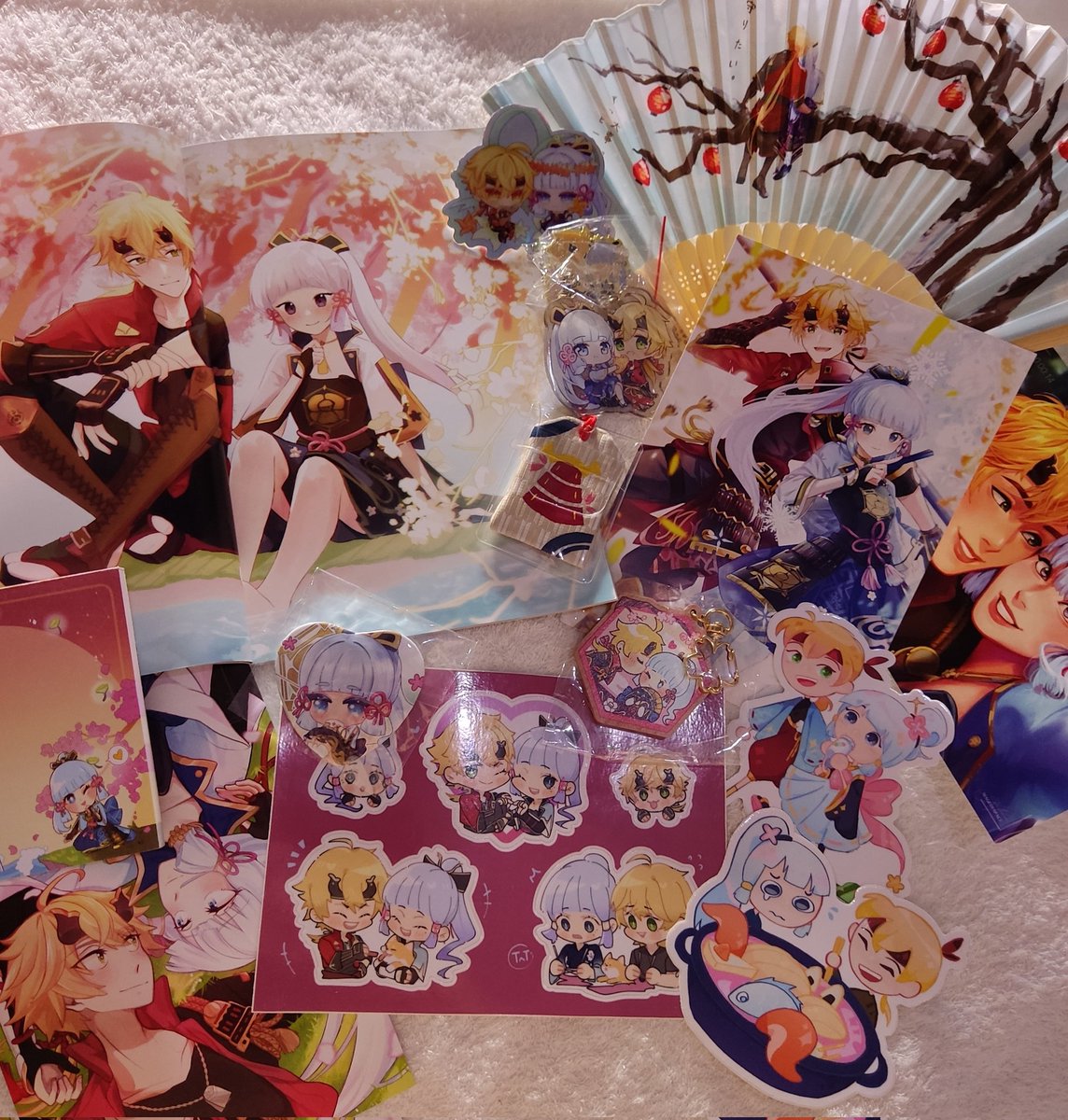I received my package! thank you for all your hard work to manage this project <a href="/thomayakazine/">🍡 Thomaya Zine 🌸 Complete</a> . I'm so thankful to be participated in this zine 🥰✨