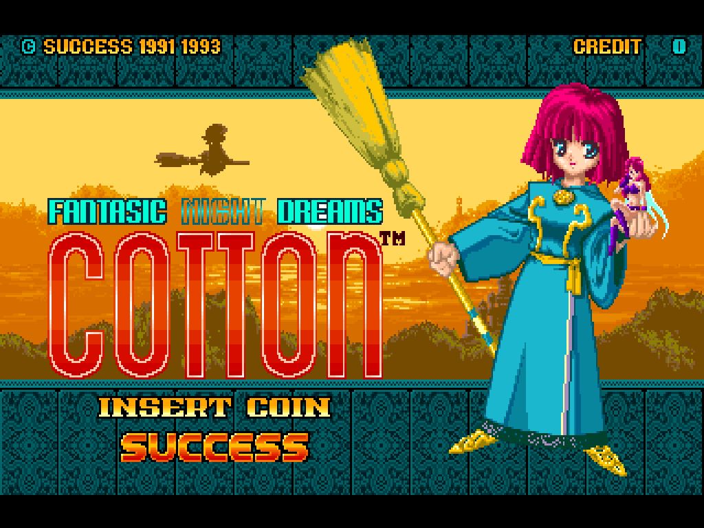 X68000用STG コットン【COTTON】 横スクロールSTG「コットン（X68000版）」が“プロジェクトEGG”で本日