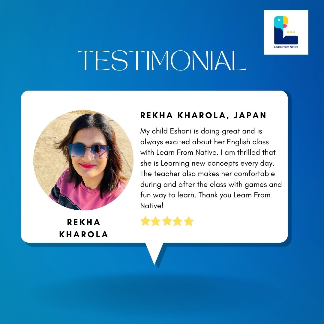 LearnFromNative's tweet image. &quot;🎉 It is so good to have great feedback from the learners! 🌟 Check out this week&apos;s Tuesday Testimonial, and hear from one of our satisfied learners! 💬 ! 🌎📚 #testimonialtuesday #learnersfeedback #education #languagelearning #qualityeducation #thankyou&quot;