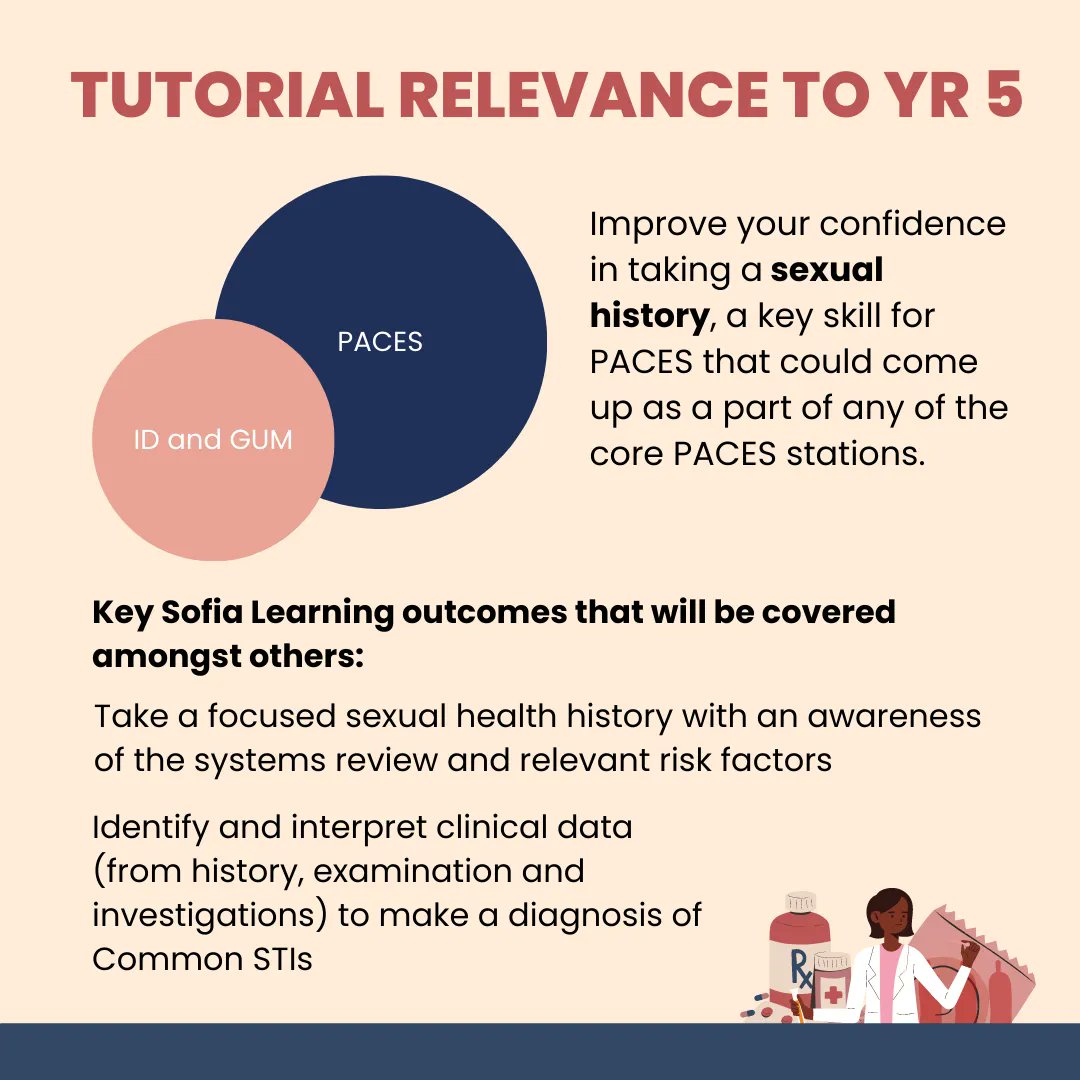 SexpressionICL's tweet photo. We are hosting a Sexual history and STI tutorial!
SIGN UP NOW to recieve the link: https://t.co/f1CM4o1eTE 🥰 

2nd March at 18:30-19:30 UKT
Online via Teams! 💻 

This tutorial is mapped to sofia learning objectives and will be led by Dr Luchesa Smith! https://t.co/QkfQK4xn1R