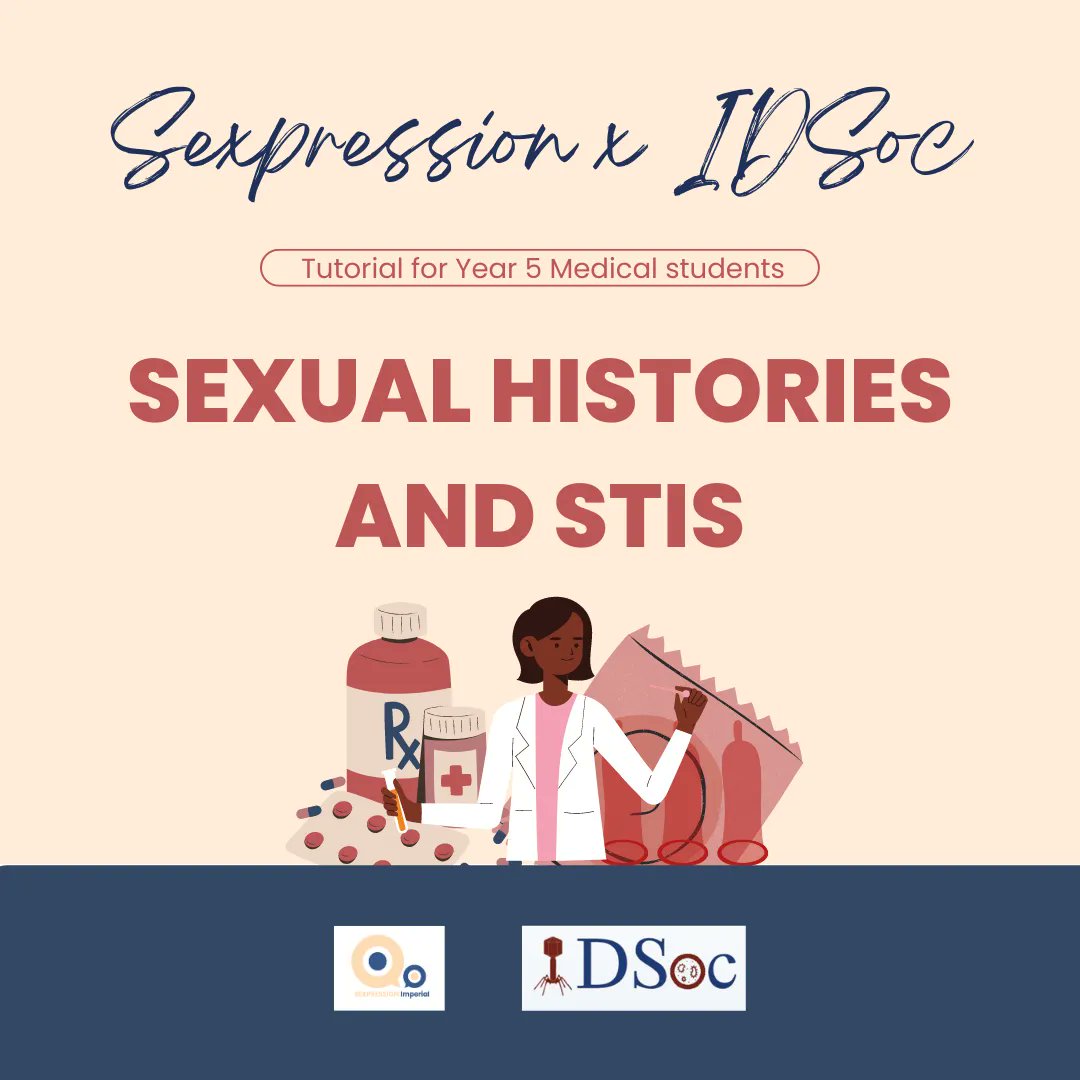 SexpressionICL's tweet photo. We are hosting a Sexual history and STI tutorial!
SIGN UP NOW to recieve the link: https://t.co/f1CM4o1eTE 🥰 

2nd March at 18:30-19:30 UKT
Online via Teams! 💻 

This tutorial is mapped to sofia learning objectives and will be led by Dr Luchesa Smith! https://t.co/QkfQK4xn1R