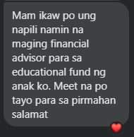 Joanna_dma1's tweet image. 𝗛𝗔𝗣𝗣𝗬 𝗖𝗛𝗢𝗢𝗦𝗘 𝗗𝗔𝗬!!!

Salamat sa pagpili mo sakin Mr &amp;amp; Mrs Client na maging Financial Advisor niyo 🥰

I am glad to assist and help you para sa future ng baby niyo 🤗

I Joanna dare you to save 😎

#EducationalFund #ChooseDayTuesday