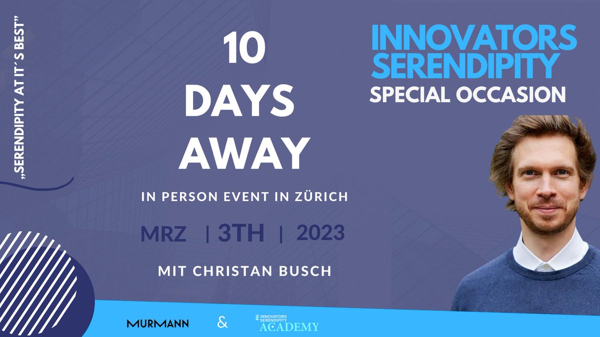 ACADEMY SPECIAL EVENT 🇩🇪
 
  📆 Mehr infos und die Anmeldung hier: …ovators-serendipity-academy.circle.so/c/live-events/…

ACADEMY SPECIAL EVENT 🇬🇧
📆 More here: …ovators-serendipity-academy.circle.so/c/live-events/…

#Innovation #CreativeThinking #NewWorld #InnovatingForChange #CreatingTheFuture