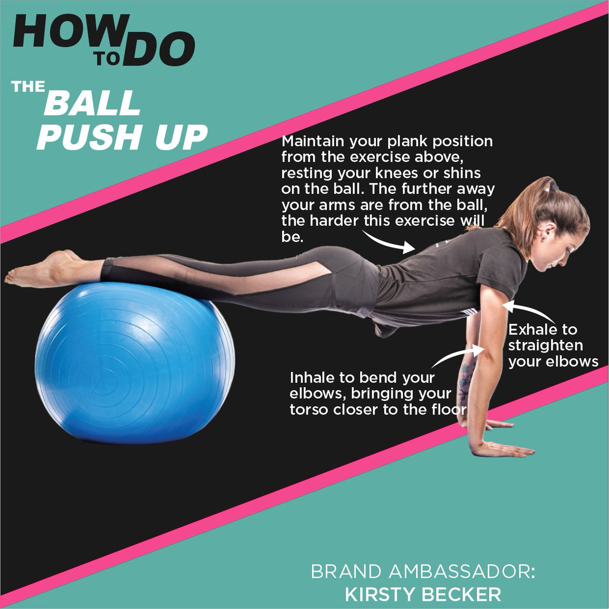 Trifocusfitness's tweet image. How to do the Ball Push Up

Push-up with feet on an exercise ball targets the upper body, improves core and shoulder stability and challenges the chest, shoulders, and triceps.

Learn More🤓

trifocusfitnessacademy.co.za/courses/conden…
#trifocusfitnessacademy #howtodo #ballpushup #exerciseball