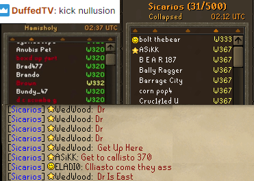 DeathrowRS's tweet photo. FOR MONTHS WE'VE FORCED EVERY CLAN IN THE EST TIMEZONE INTO MERGED CLAN CHATS- YET THEY STILL CAN'T COMPETE! #KINGSOFEST
FULL TOPIC: https://t.co/vPpulfqVw4 https://t.co/VmHps7Qu2m