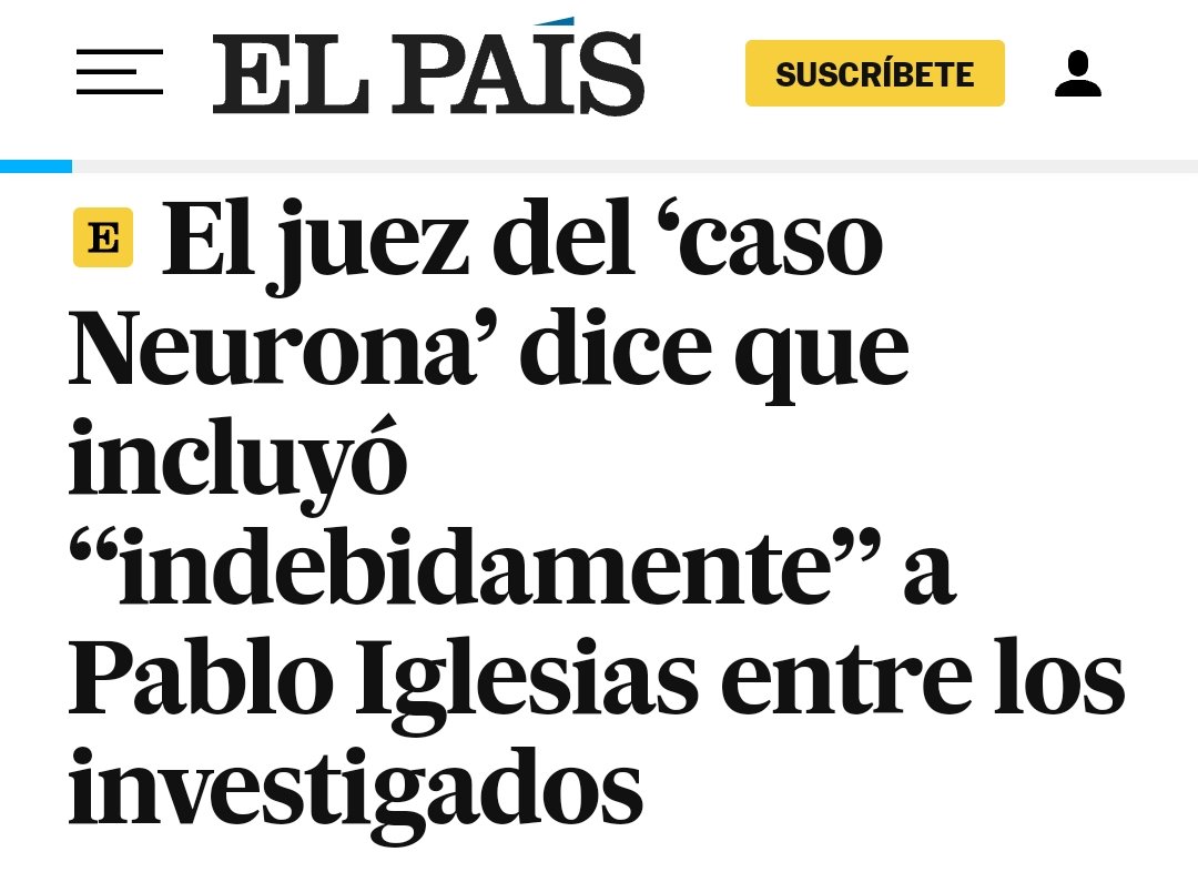 BenderOfuscado's tweet photo. Son cosas que pasan. Incluyes a Pablo Iglesias en el caso Neurona sin querer, montas lo de la niñera sin darte cuenta, acusas de financiación ilegal por error...

Tonterías de la judicatura. https://t.co/O0dzPDU0Bk