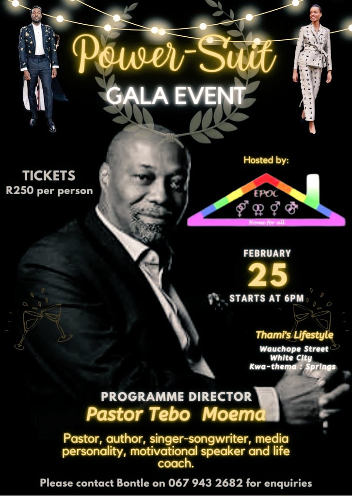 TeboMoema's tweet photo. Let's have a ball in suits, you don't wanna miss this event... https://t.co/m3CuBMZM4C