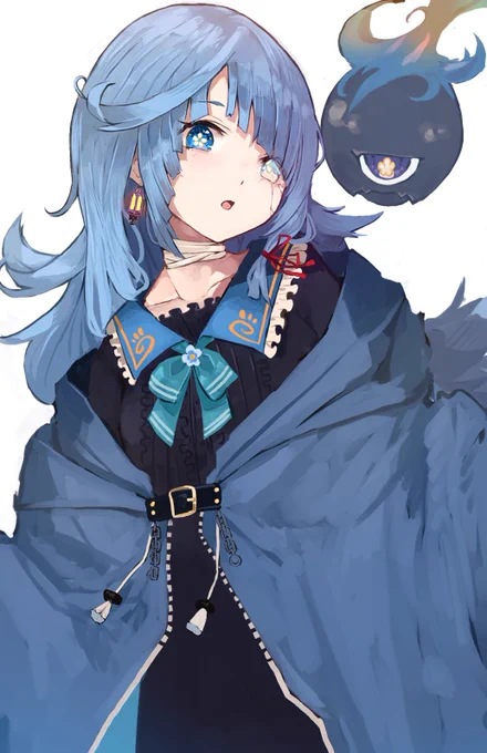 うちの子、勿忘草幽冥(わすれなぐさゆめ)ちゃんが2月24日21時00分から初配信なのでもしよろしければ応援してくだされば嬉しいですどうかよろしくお願いします【 】 
