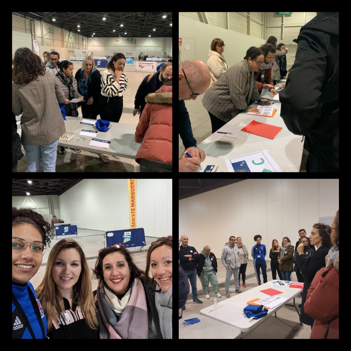 C'est parti 💪. Du stade vers l'emploi au #parcchanot à #Marseille avec @pole_emploi et sco ste Marguerite.
#athletisme #sve : les métiers en tension à l'honneur #sap,#Sante ,#HRT ,#transport, #Recrutement #met #cej