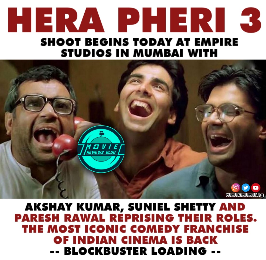 BLOCKBUSTER LOADING 🔥 #HeraPheri3