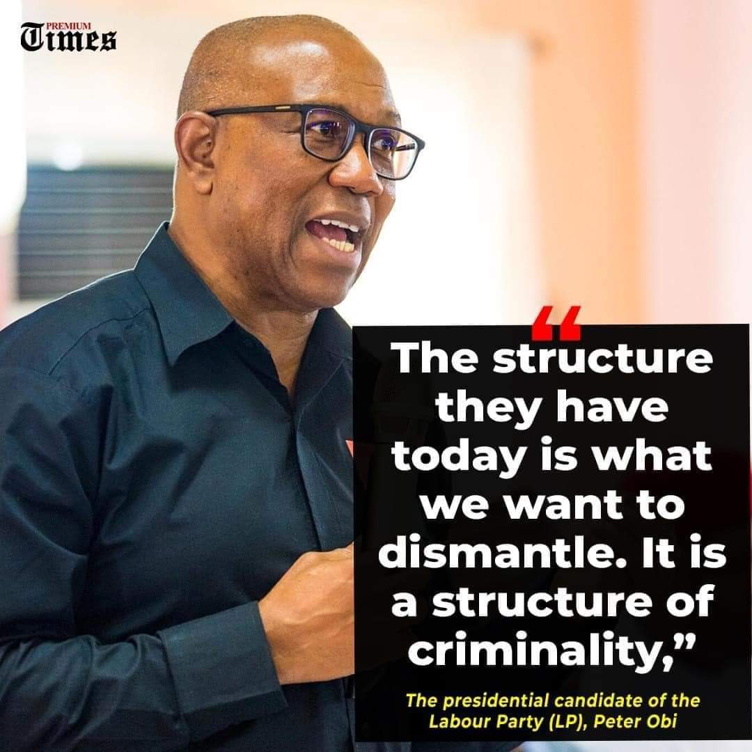 judithakatugba's tweet photo. Peter Obi is the #BestChoice to kick out #PDAPCFailures
We want stable electricity
We want better economy
We want security
We want job Opportunities
We want a prosperous Nigeria
We want good business environment
Let us kick out the structure of criminality of PDAPC
#VoteLP https://t.co/8OkXB3OpQz