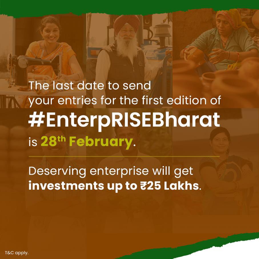 EnterpRISE Bharat tweet media