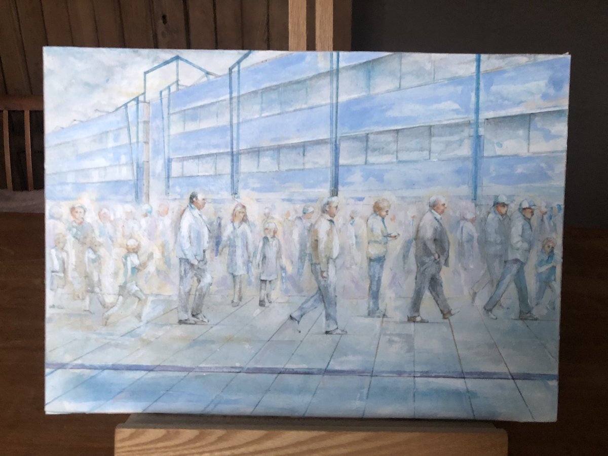 AlanJohnsonArt1's tweet photo. Coventry City f.c.
Ninety Two Matchdays
Number 52 of 92 paintings
#CoventryCity #CCFC #SkyBluesTalk #not606 #NationalFootballMuseum #FourFourTwo #WhenSaturdayComes https://t.co/67EqMOY2gX