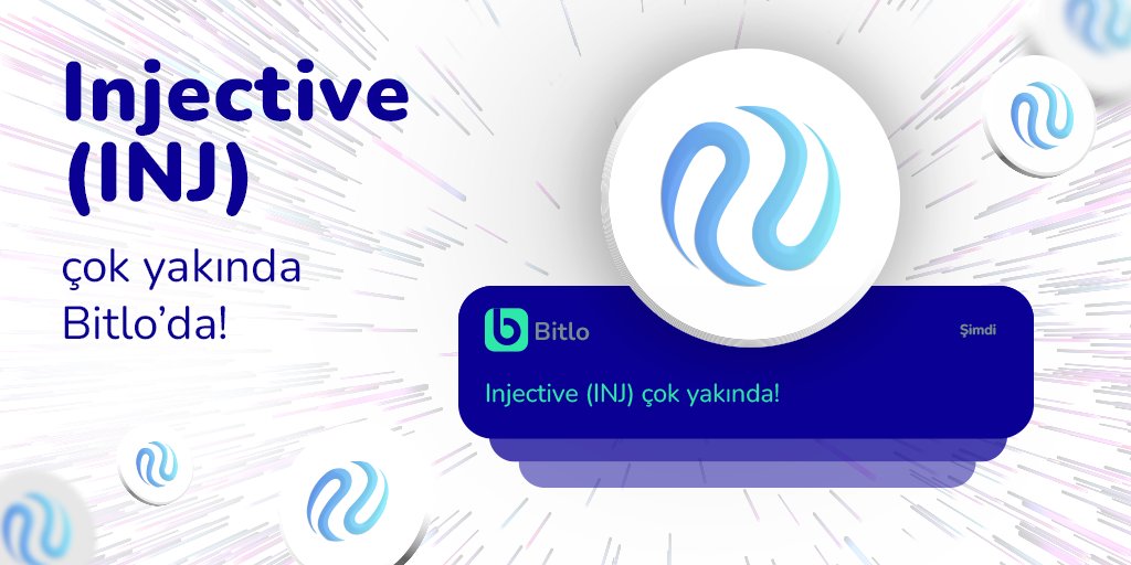 bitlocom's tweet image. ✨Yeni Listeleme Alarmı!✨

🎉 $INJ token çok yakında #bitlo.com &apos;da

📢 Detaylar için tıklayın! bit.ly/3IfxZzM

⬇️ #InjectiveProtocol #INJ hızla gelsin mi, yorumlarda buluşalım? #yenilisteleme #defi