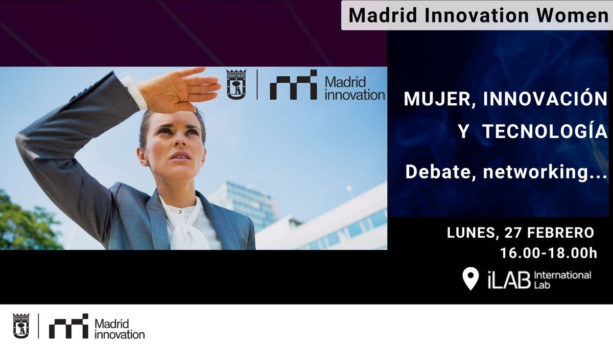 📢😍Bienvenidas a las participantes de nuestro #MadridInnovation sobre Mujer, innovación y tecnología: 
<a href="/Carolgg7/">Carolina Garcia Gomez</a> de <a href="/IKEASpain/">IKEA España</a> #MartaHuidobro de <a href="/WA4STEAM/">WA4STEAM</a> #PatriciaGabaldón de <a href="/IEbusiness/">iebusiness</a>, #AnaPérez de <a href="/Forestchain2/">Forestchain</a>, <a href="/GiselaOrtiz11/">Gisela Ortiz</a> de <a href="/BiotaPass_/">BiotaPass</a> y <a href="/oricircelli/">Oriana Circelli</a> de <a href="/wowplay_exp/">WoWplay</a>
