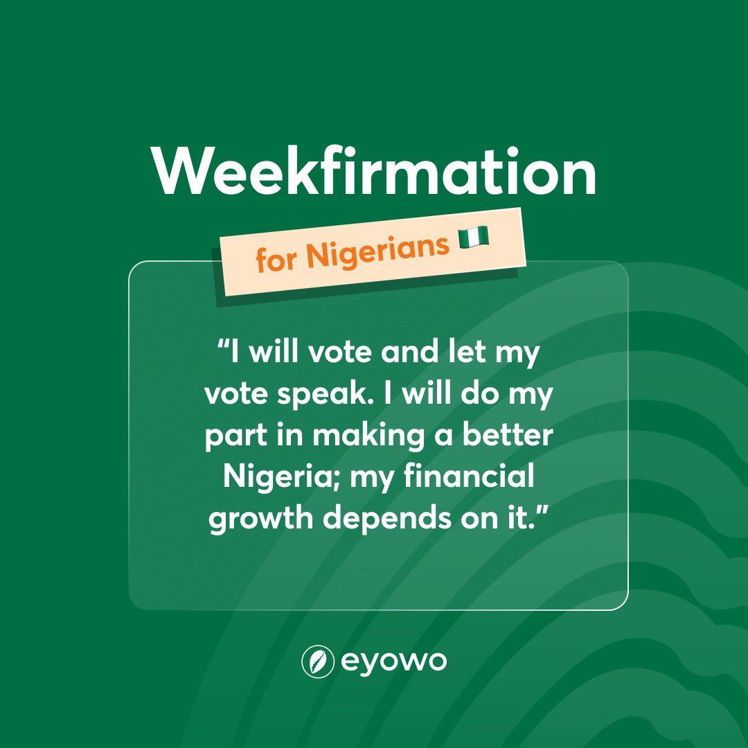 This week’s affirmation is different. As always, we’re rooting for you. 💪🏾

#TheBetterBank