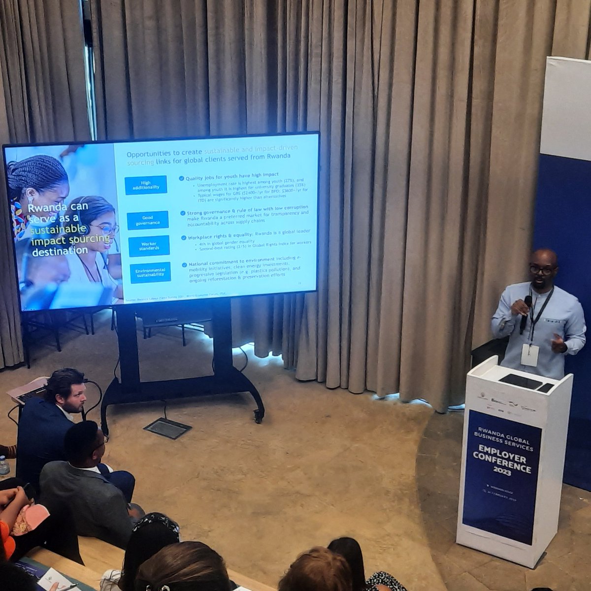 Investing in Rwanda's GBS sector goes beyond making business sense. Its impactful investment. #InvestwithImpact #GBSinRw