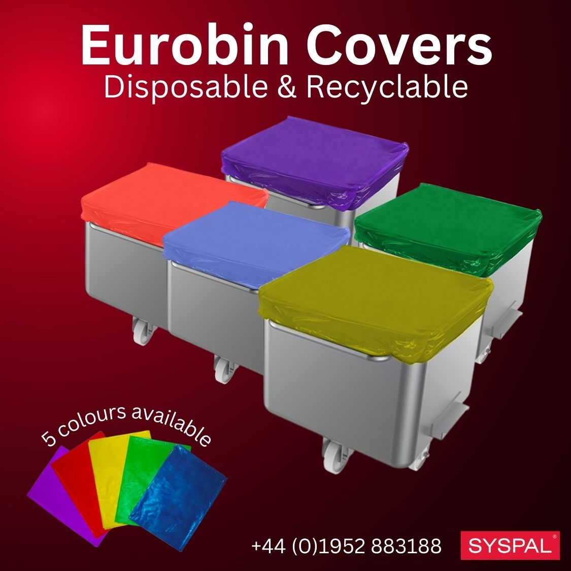 Syspal on Twitter "SYSPAL's disposable Eurobin covers are used to