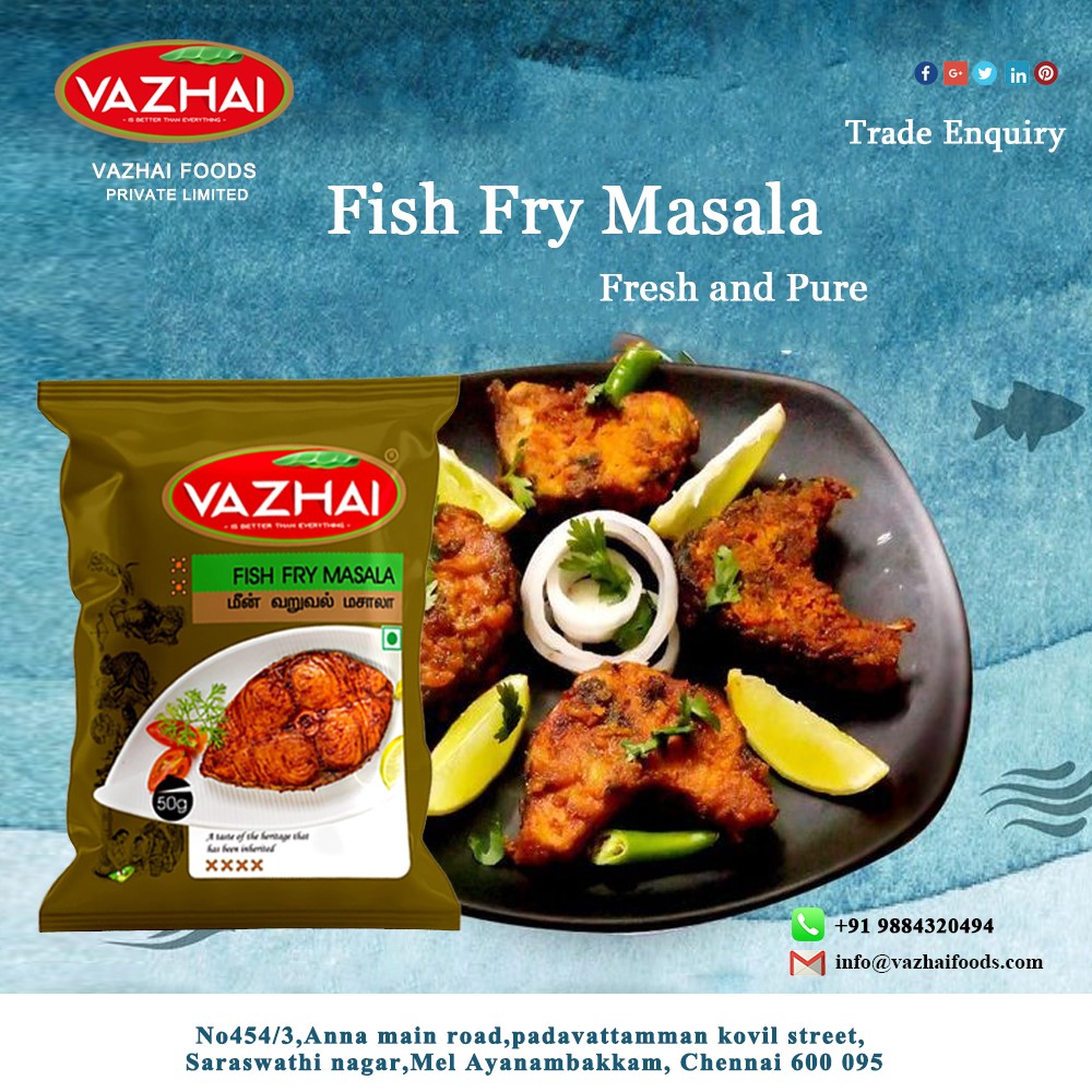 VazhaiM's tweet photo. Fish Curry Masala
✔️for the spicy side of yours
☎FOR ENQUIRY CALL US : +91 9884320494
#Vaazhai #masala #powder #healthyfood #traditional #chillispicy #cooking #Aachi #sakthi #chillipowder #fish #fishmasala #masalas #curry #fishcurry #taste #tastyeats https://t.co/gEBZENHh81