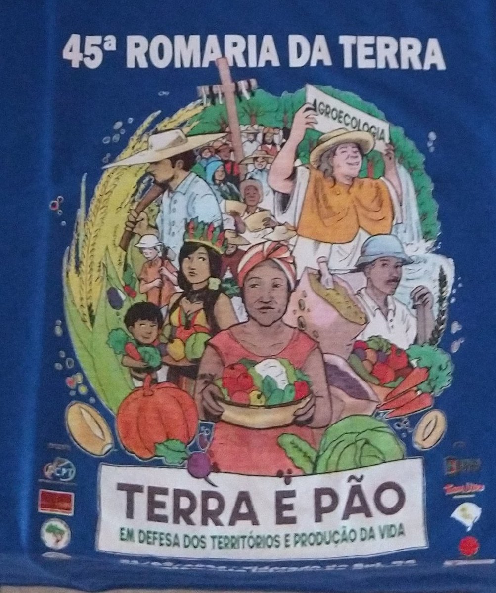 pedinhoth's tweet photo. Hoje acontece a Nossa 45ª Romaria da Terra no Assentamento Integração Gaúcha em Eldorado do Sul. https://t.co/ZLlTRzSAc4