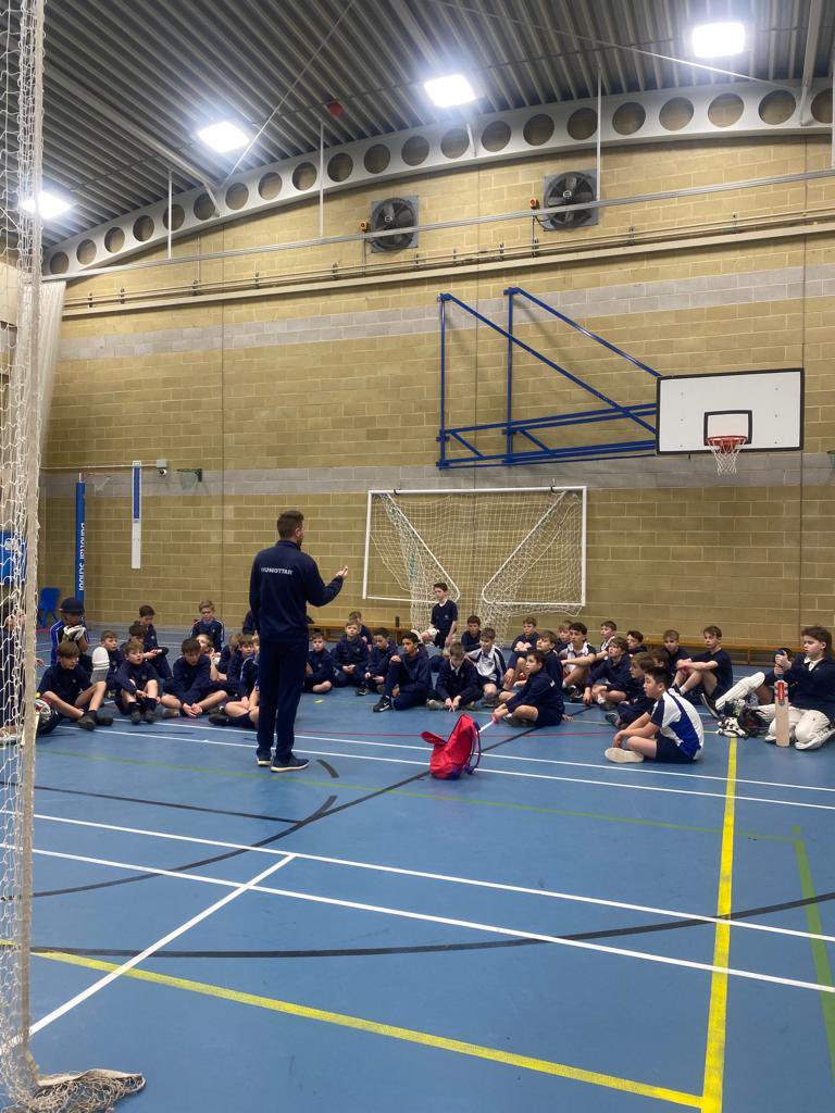 DunottarSport's tweet photo. A fantastic turnout at Y7&8 morning cricket today. 45 boys across the two year groups in at 7:15am showing excellent commitment! #TheDifferenceIsDunottar #BeTogether https://t.co/pZs9de6imi