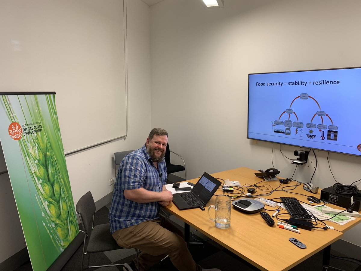 Barry Pogson (@barry_pogson) on Twitter photo A rare smile on <a href="/ngryDocB/">Andrew Bowerman</a> after recording his talk on new genetic technologies for future crops and climate resilience. Join us tomorrow or watch the recorded sessions later on. <a href="/futurecropsAU/">ARC Training Centre for Future Crops Development</a> <a href="/ThePlantCell/">The Plant Cell</a> A rare smile on <a href="/ngryDocB/">Andrew Bowerman</a> after recording his talk on new genetic technologies for future crops and climate resilience. Join us tomorrow or watch the recorded sessions later on. <a href="/futurecropsAU/">ARC Training Centre for Future Crops Development</a> <a href="/ThePlantCell/">The Plant Cell</a>