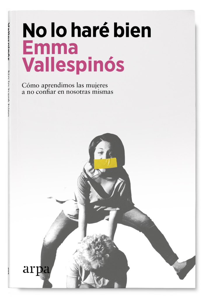 emmavallespinos's tweet image. 📚 Qué vértigo y cuánta alegría. 

El 1 de marzo se publica ‘No lo haré bien’, un libro sobre el síndrome de la impostora y de cómo las mujeres hemos aprendido a dudar de nosotras mismas. Un libro para enfadarnos juntas: