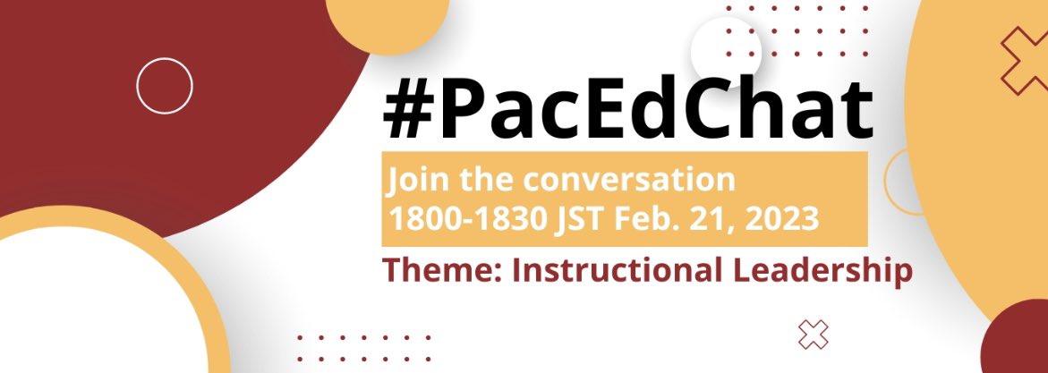 Welcome to this month’s <a href="/DoDEA_Pacific/">DoDEA Pacific</a> #PACEdChat where we are going to talk instructional leadership. Q1 coming in about 10 mins! @DoDEA #LeadershipDevelopment #LeadershipMatters