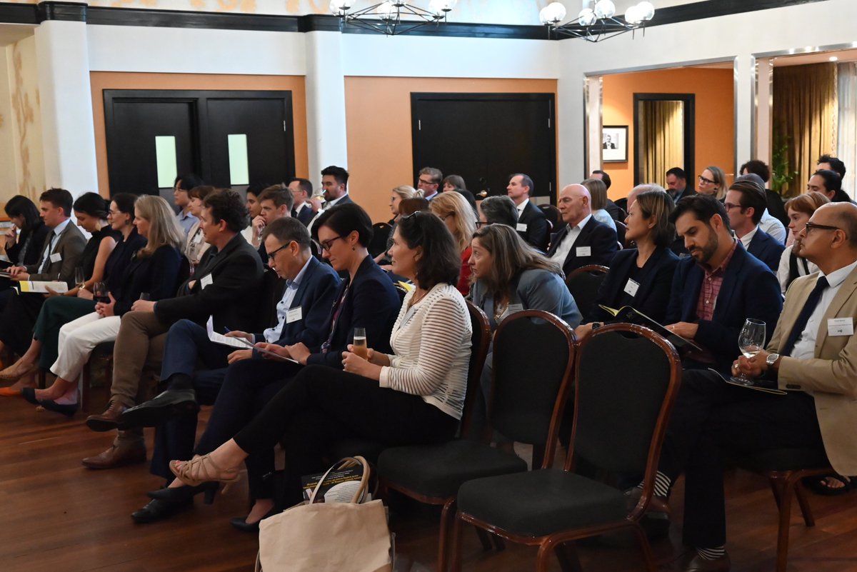 AustCivMil's tweet image. ACMC’s Executive Director Nicola Rosenblum addressing the #AP4D symposium in Canberra tonight – “ACMC is proud of our continuing commitment to AP4D and its promotion of an integrated approach to international engagement in our region.”