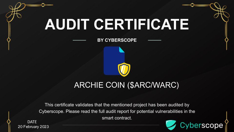 ARC Coin Official tweet media