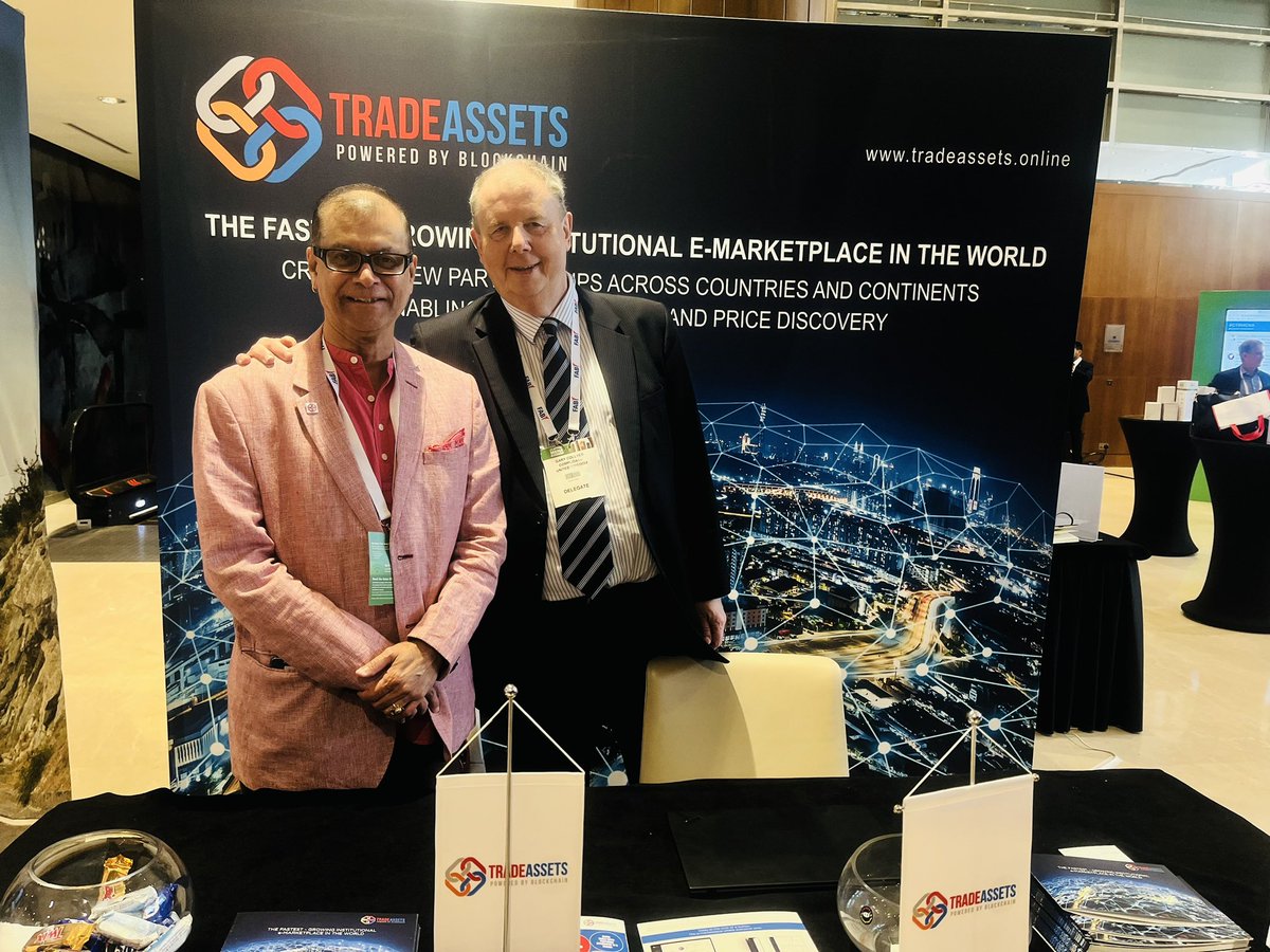 TradeAssets's tweet photo. Creating new partners across new continents. #TradeAssets at #GTRMENA https://t.co/cfNe6NMio1
